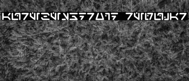 Aurebesh_droid Regular フォント examples