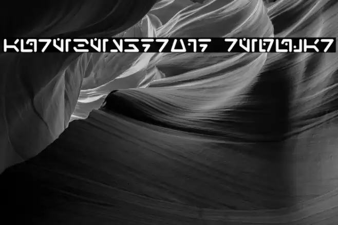 Aurebesh_droid Regular フォント examples