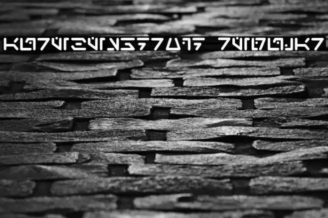 Aurebesh_droid Regular フォント examples