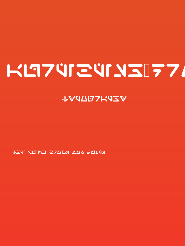 Aurebesh_droid Regular Poster