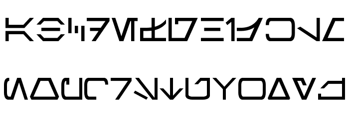 Aurebesh Font LOWERCASE