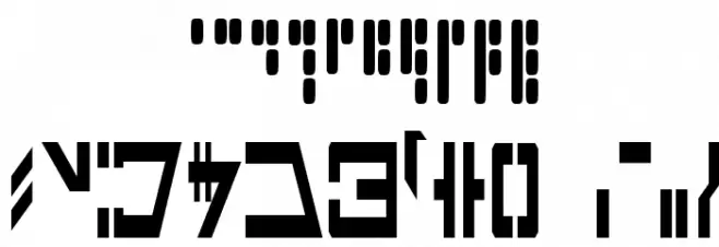 Aurek-Besh Narrow フォント その他の文字
