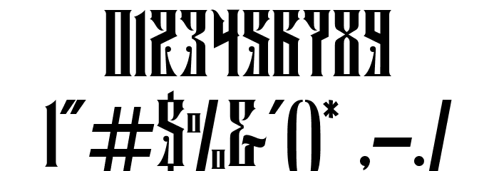 Aurel shine Regular Font OTHER CHARS