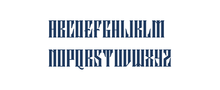 Aurel shine Regular Lowercase