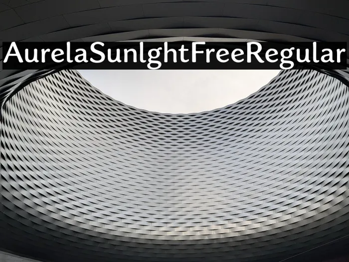 Aurelia Sunlight Free Regular Example 1