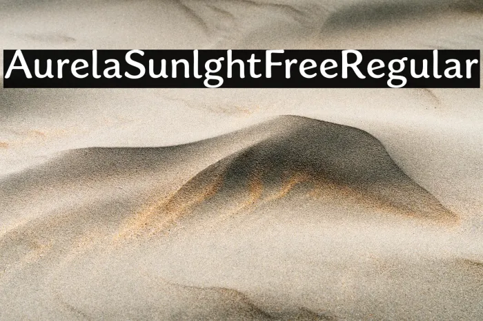 Aurelia Sunlight Free Regular Example 3