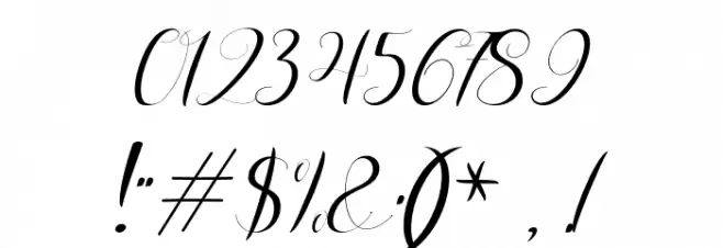 Aurelia Font OTHER CHARS