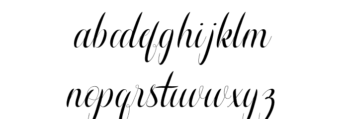 Aurelia Font LOWERCASE