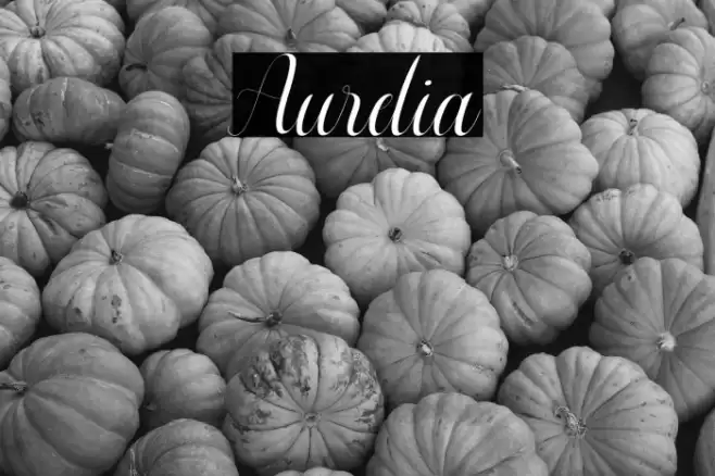 Aurelia Font examples