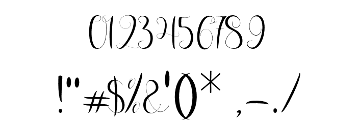Aureliaregular Font OTHER CHARS