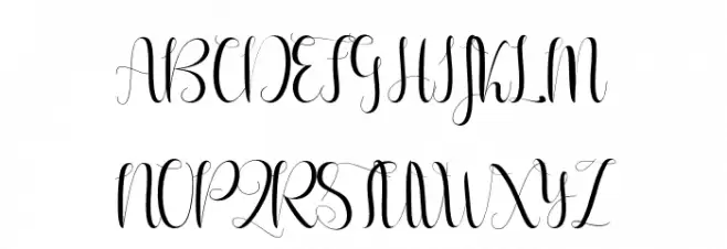 Aureliaregular Schriftart Groß