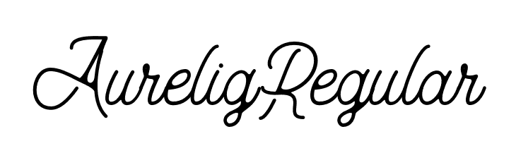 Aurelig Regular  Descarca Fonturi Gratis