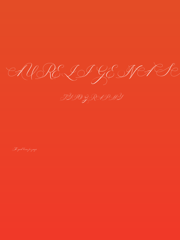 AureligenaScript Poster