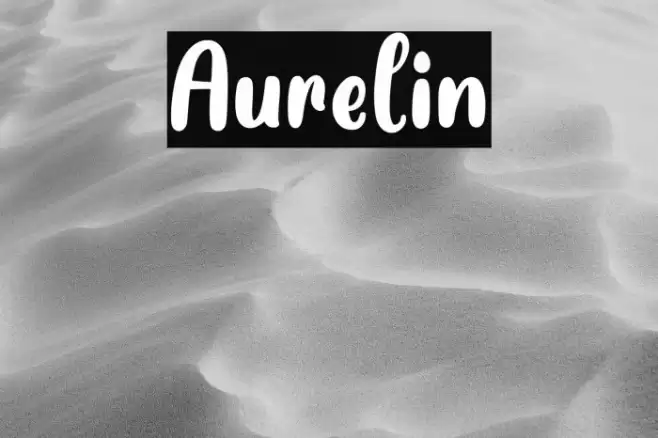 Aurelin Font examples