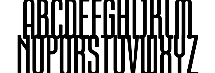 Aurelio Titling Compressed Font LOWERCASE
