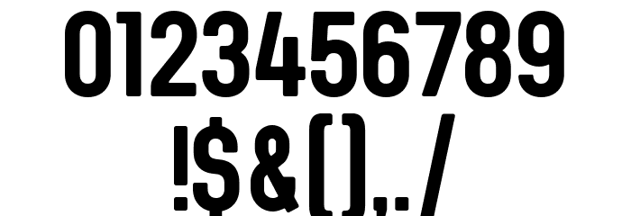 Aurelio Titling Trial Font OTHER CHARS