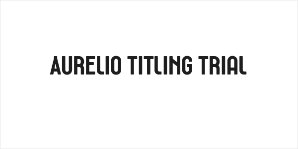 Aurelio Titling Trial Logo