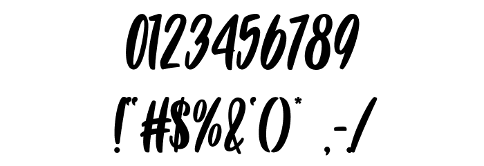 Aurelions Font OTHER CHARS