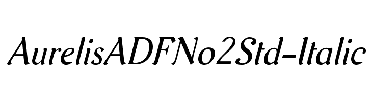 AurelisADFNo2Std-Italic  नि: शुल्क फ़ॉन्ट्स डाउनलोड