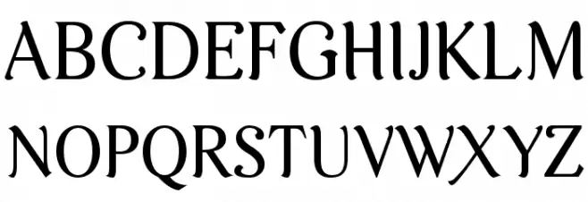 AurelisADFNo2Std-Regular Font Litere mari