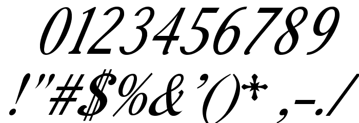 AurelisADFScriptNo2Std-CoIt Font OTHER CHARS