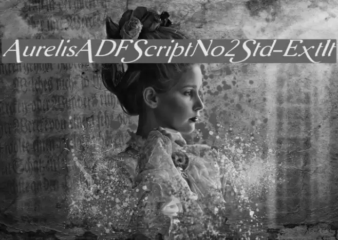 AurelisADFScriptNo2Std-ExtIt Font examples