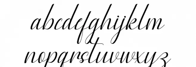 Aureliya फ़ॉन्ट लोअरकेस