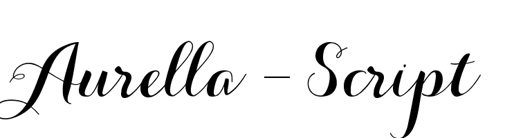 Aurella-Script  les polices de caractères gratuit tlcharger
