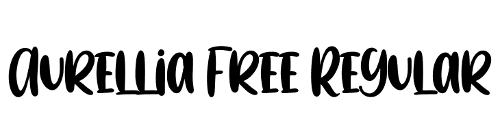 Aurellia Free Regular  Fuentes Gratis Descargar