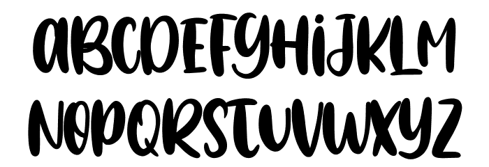 Aurellia Free Regular Font LOWERCASE
