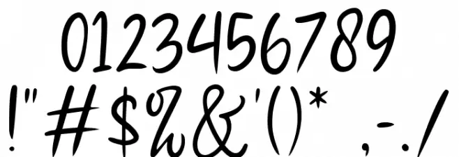 Aurellyah Lovely Free Font Reg Font OTHER CHARS