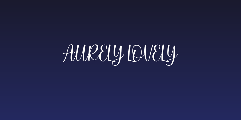 Aurely Lovely Social Header