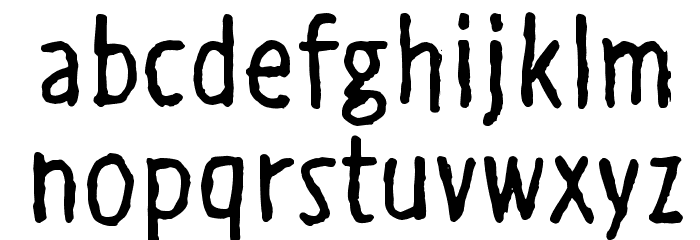 Auribus tenere lupum Font LOWERCASE