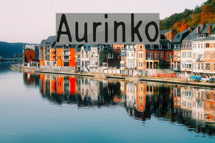 Aurinko Font examples
