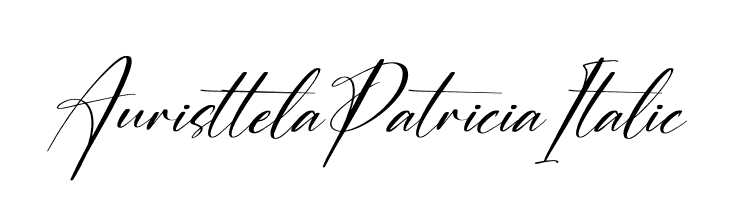 Auristtela Patricia Italic  नि: शुल्क फ़ॉन्ट्स डाउनलोड