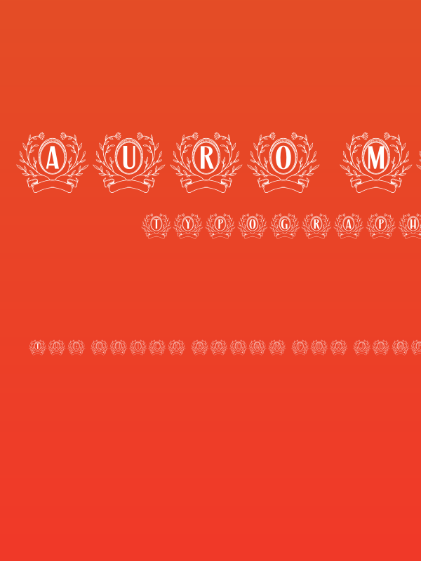 Auro Monogram Poster