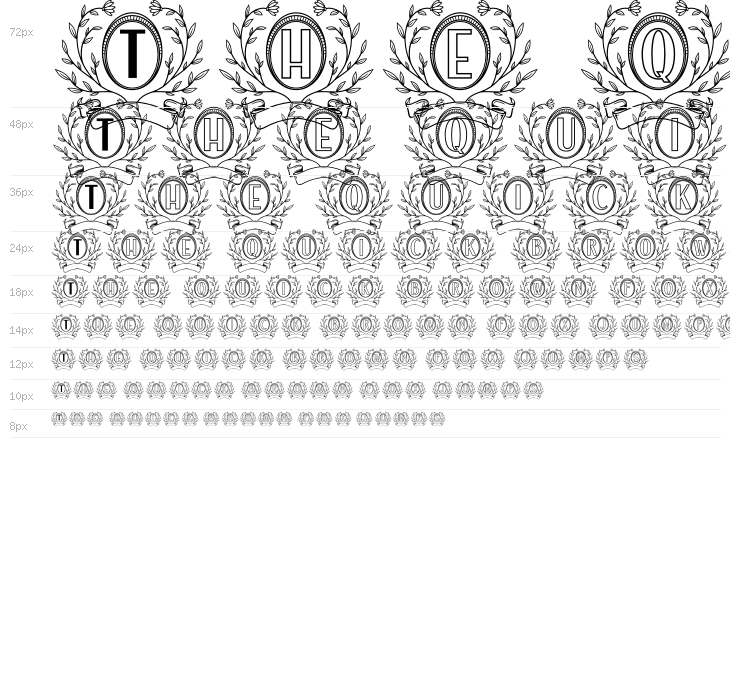 Auro Monogram Waterfall