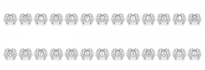 Auro Monogram Caratteri MINUSCOLO