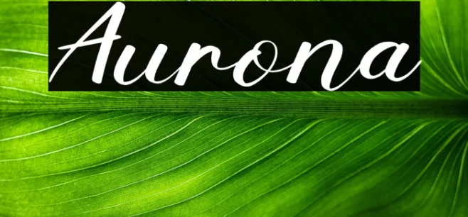 Aurona Example 1