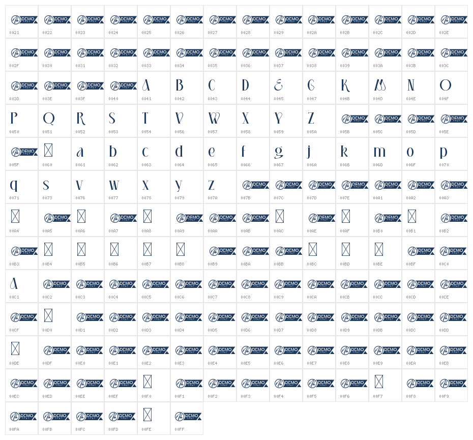 Aurora Girl Demo Character Map