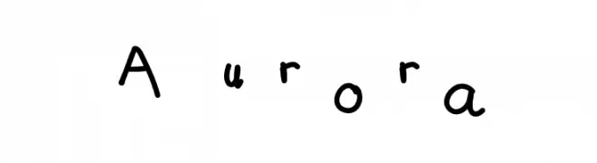 Aurora  les polices de caractères gratuit tlcharger
