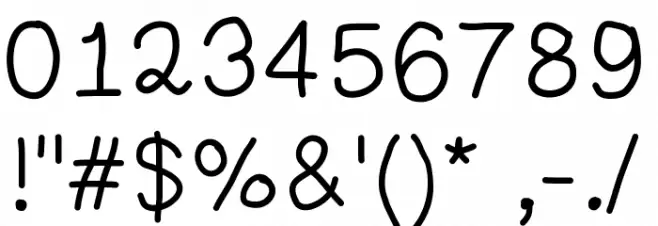 Aurora Font OTHER CHARS