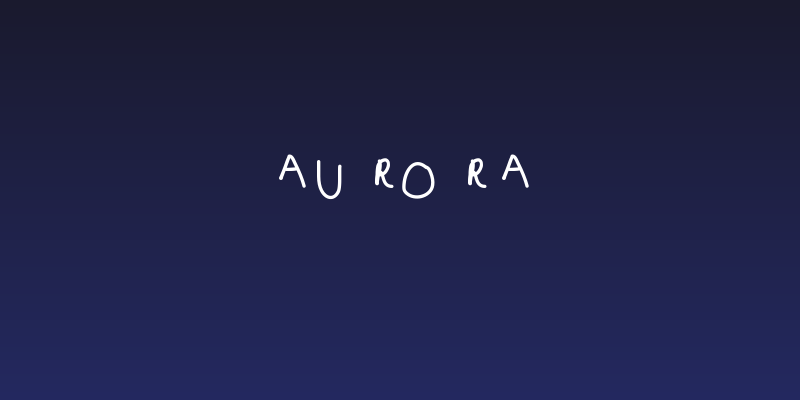 Aurora Social Header