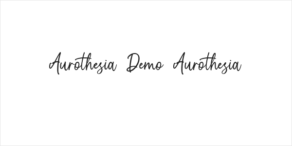 Aurothesia Demo Aurothesia Logo