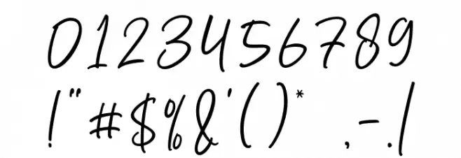 Aurothesia Font OTHER CHARS