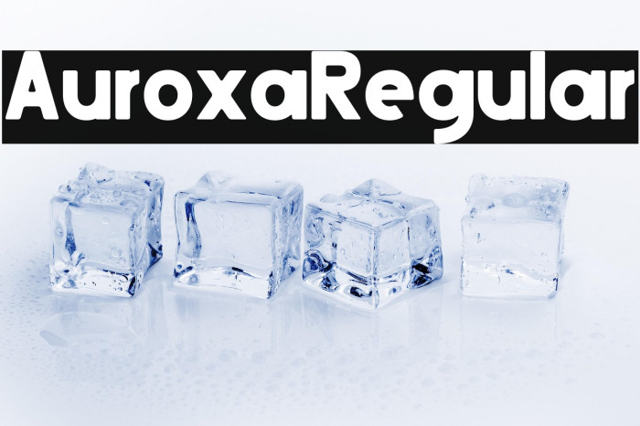 Auroxa Regular Example 1