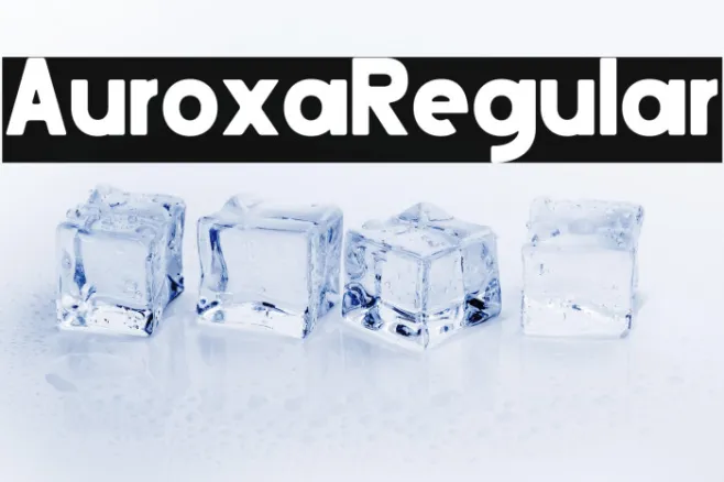 Auroxa Regular Example 1