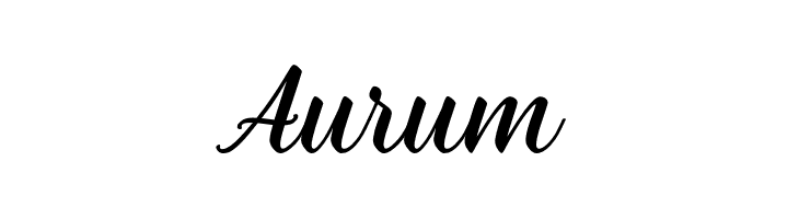 Aurum  Frei Schriftart Herunterladen