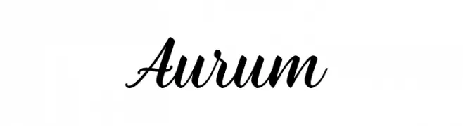 Aurum  Frei Schriftart Herunterladen