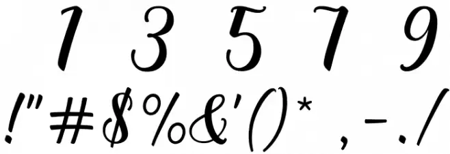 Aurum Font OTHER CHARS